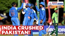 India vs Pakistan Highlights: Sooryavanshi Shines in 58-Run Win | U19 World Cup