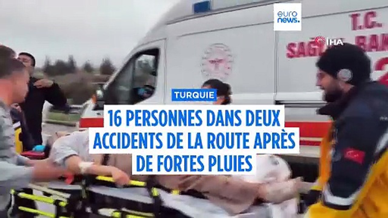 Turquie : seize morts dans deux accidents de la route dus à la pluie