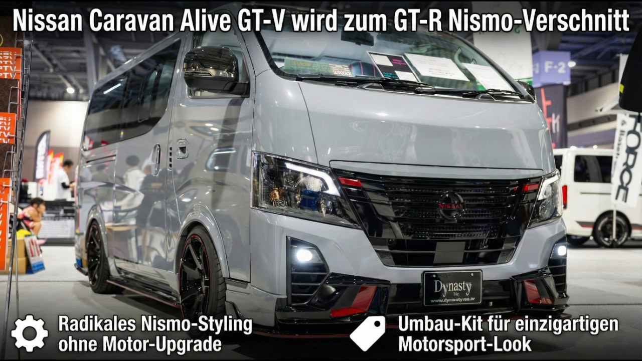 Tuning-Highlight: Nissan Caravan Alive GT-V mit Nismo-Look