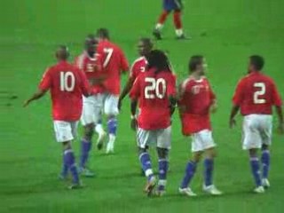 Bafe Gomis 2° but France - Equateur (2-0 à Grenoble)
