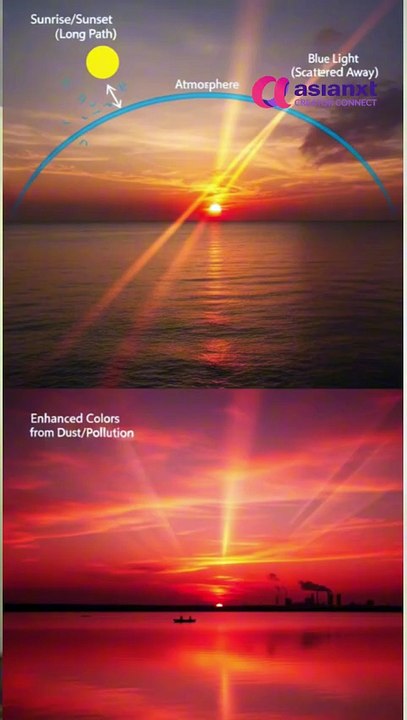 Why Does the Sky Change Colour at Sunset?|| ಸೂರ್ಯಾಸ್ತ ಸಮಯದಲ್ಲಿ ಆಕಾಶದ ಬಣ್ಣ ಏಕೆ ಬದಲಾಗುತ್ತದೆ?