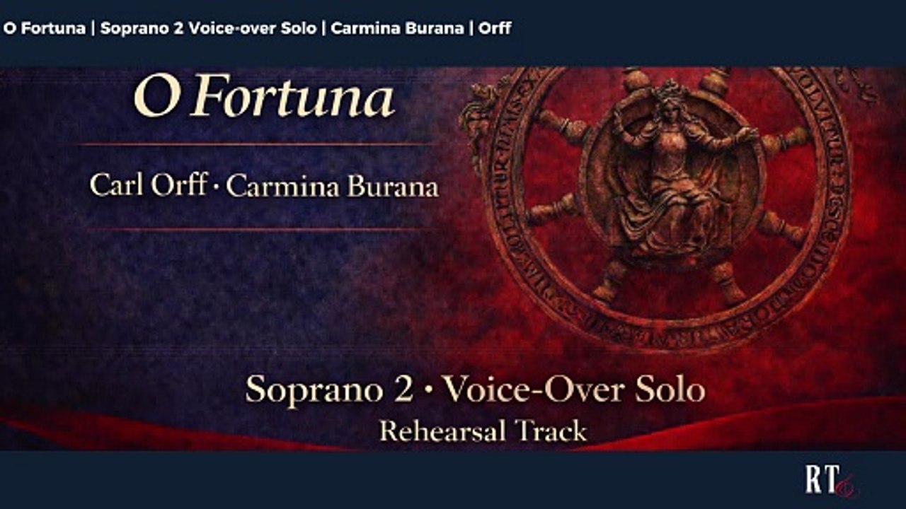 O Fortuna (C. Orff | Carmina Burana )  Soprano 2 Voice-over Solo