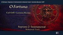 O Fortuna ( C. Orff | Carmina Burana )  Soprano 2 Instrumental rehearsal track