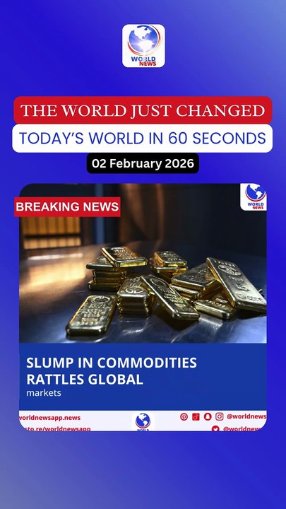 Slump in commodities rattles global markets