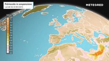 Nube di polvere e sabbia del Sahara sull'Italia, l'ultima previsione del 2 febbraio 2026