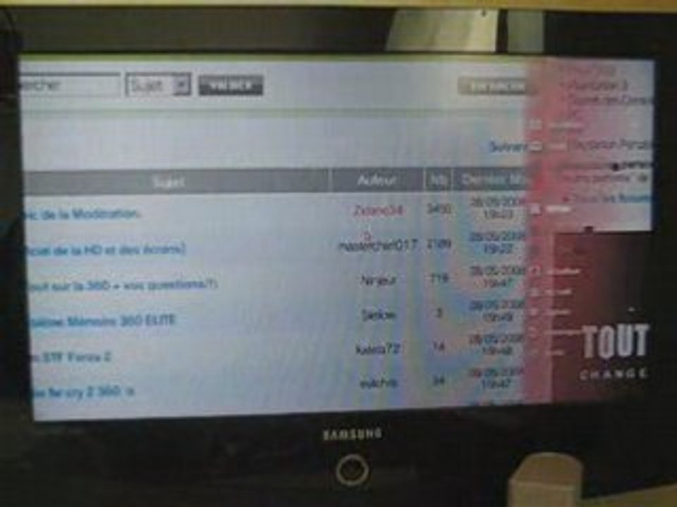 Comparatif navigateur ps3/wii