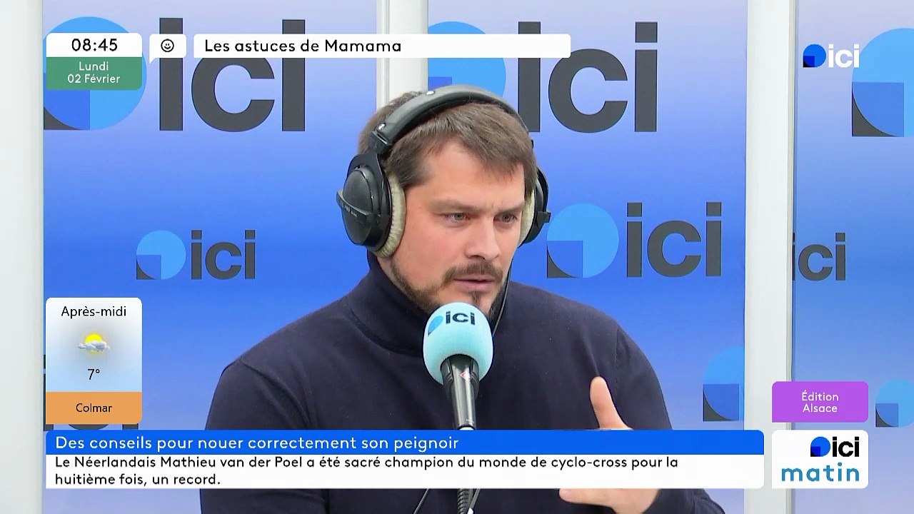 Les astuces de Mamama 02/02 : nouer son peignoir