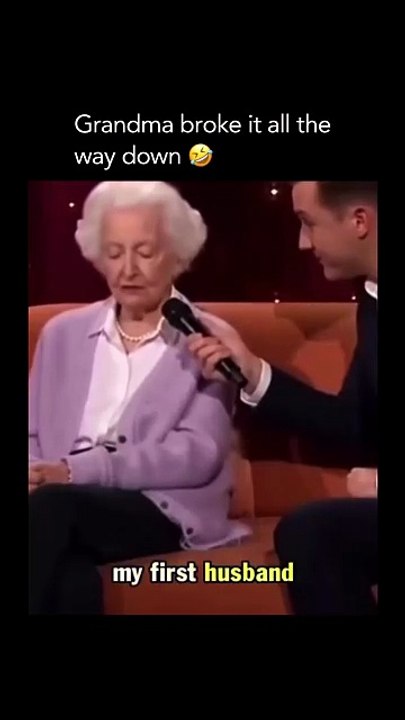 Grandma knows the secret 🤣