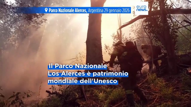 L'Argentina dichiara lo stato di emergenza in Patagonia a causa degli incendi