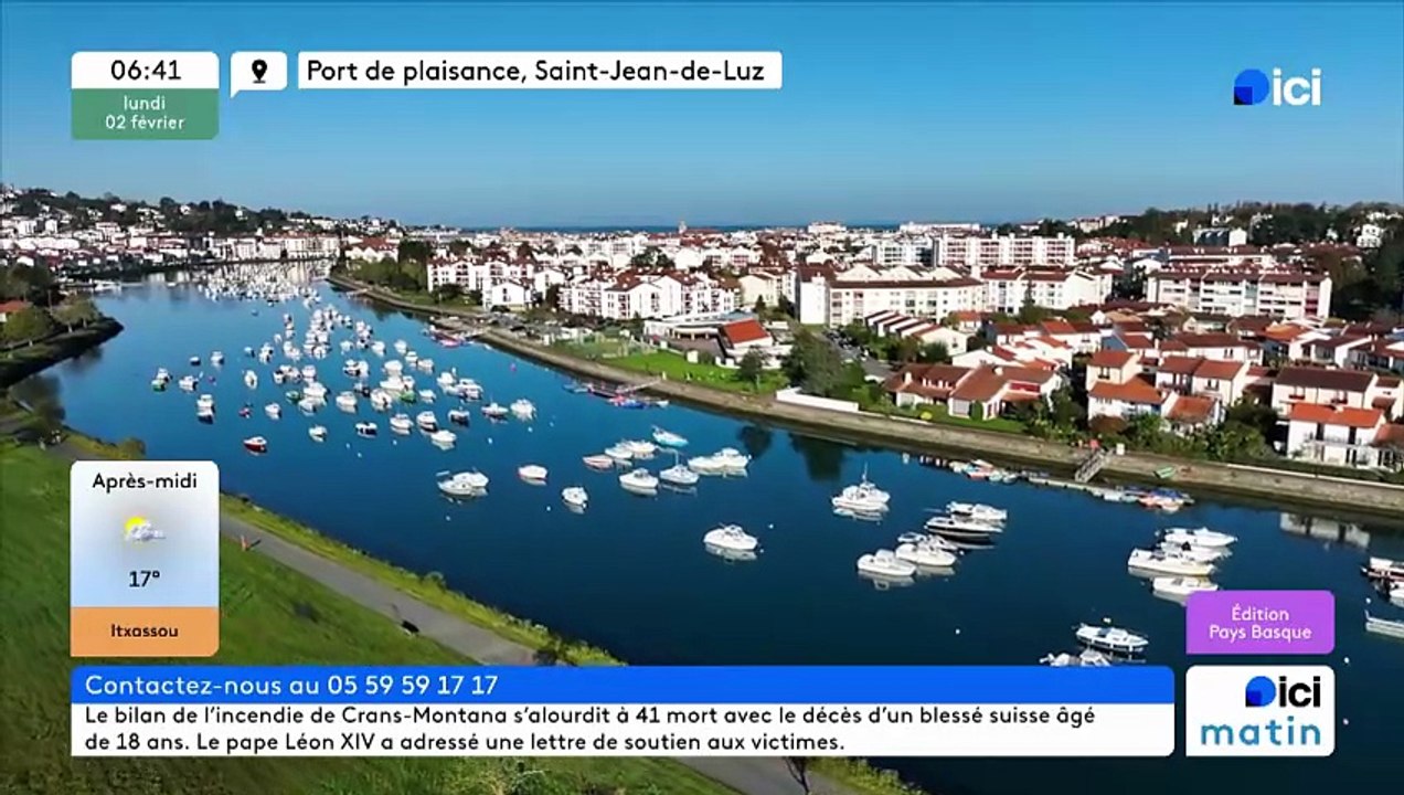 02/02/2026 - ici matin par ici Pays Basque en vidéo
