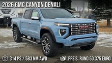 2026 Luxus-Pickup GMC Canyon Denali kommt über GM Korea