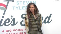 Steven Tyler on the red carpet at his 7th annual GRAMMY Awards viewing party