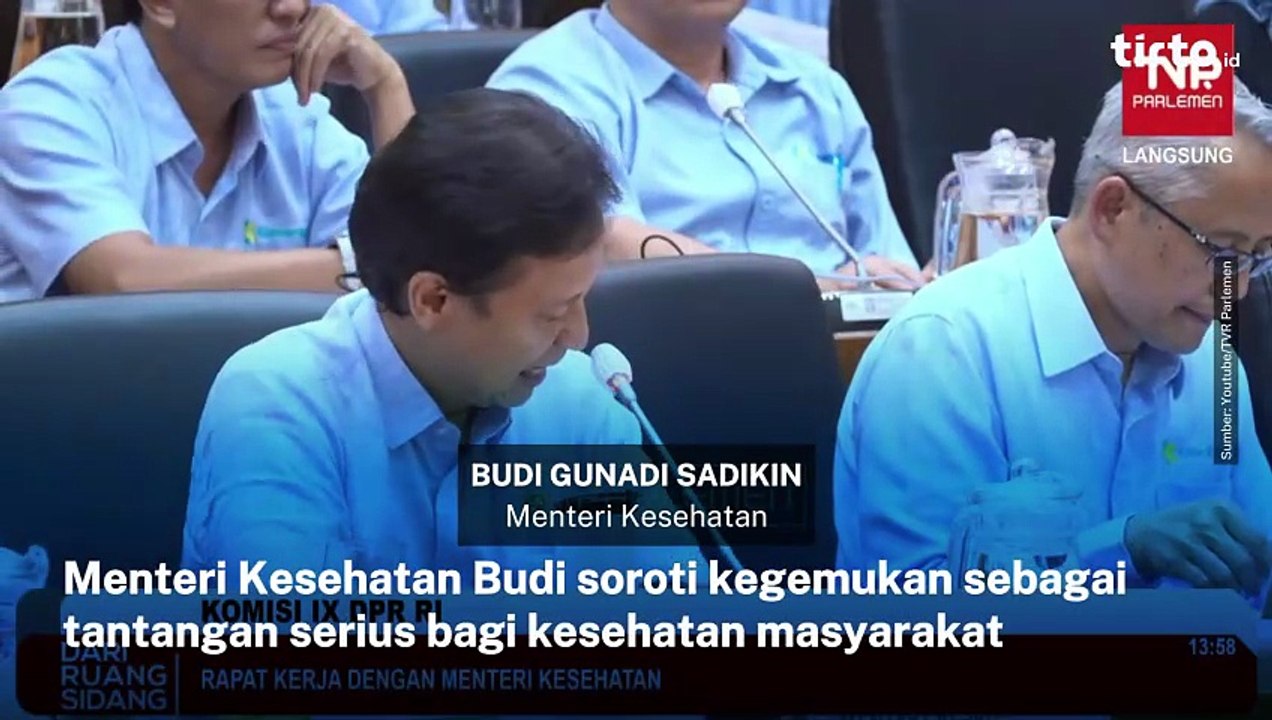 Health Minister Budi Gunadi: Obesity is a Problem, a Gateway to Various Diseases | Tirto Recap