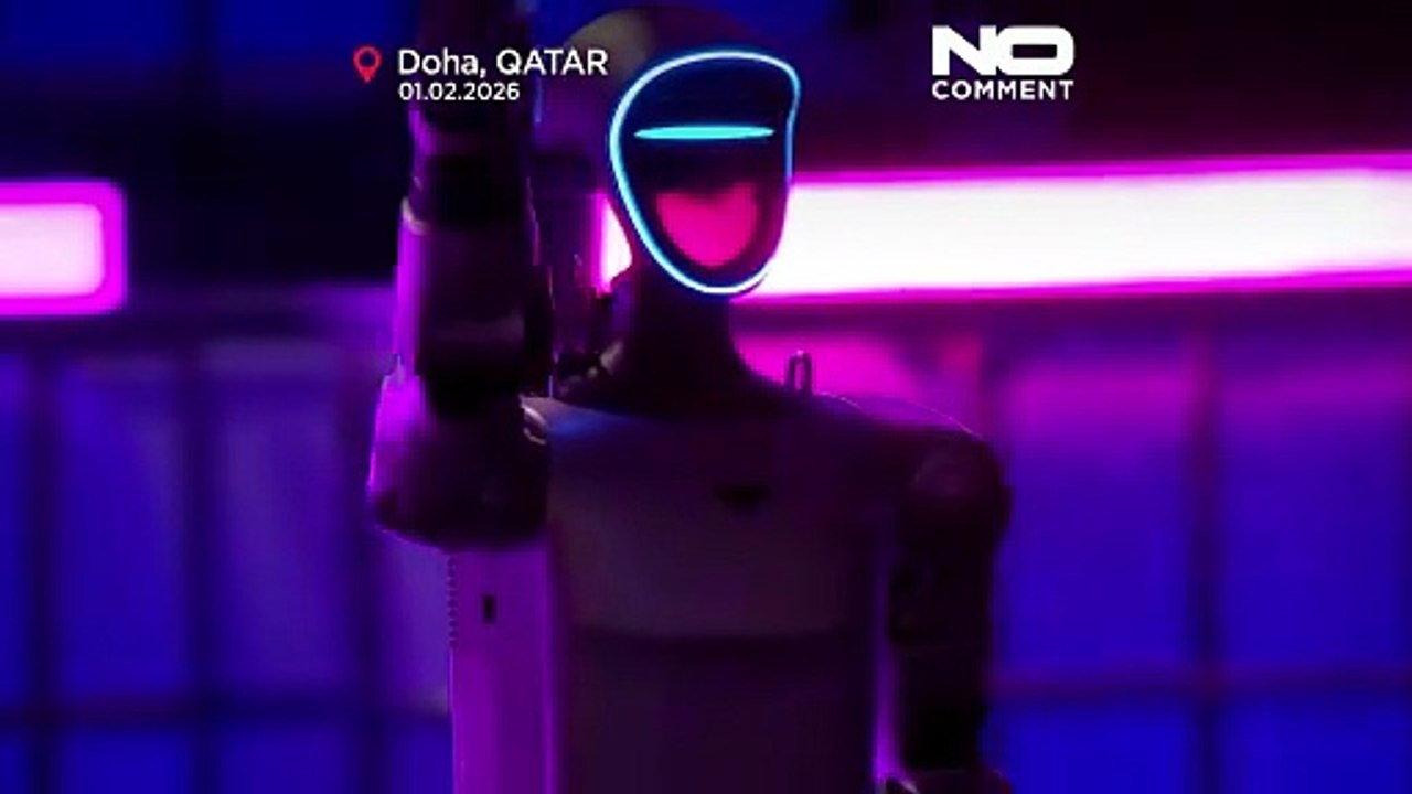 Tanzende Roboter im Rampenlicht zum Auftakt des Web Summit Qatar 2026