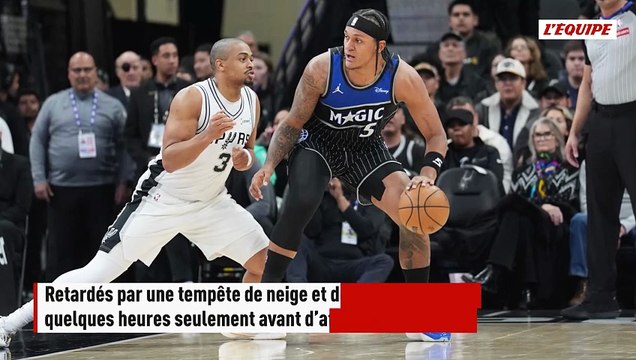 Rentrés in extremis à San Antonio, les Spurs domptent Orlando grâce à un grand Wembanyama - Basket - NBA