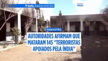 Paquistão diz ter matado 145 terroristas "apoiados pela Índia"