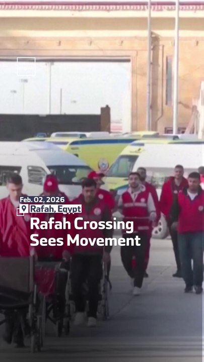 Rafah Crossing Sees Movement