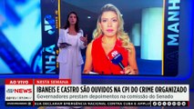 Ibaneis e Castro serão ouvidos na CPI do Crime Organizado