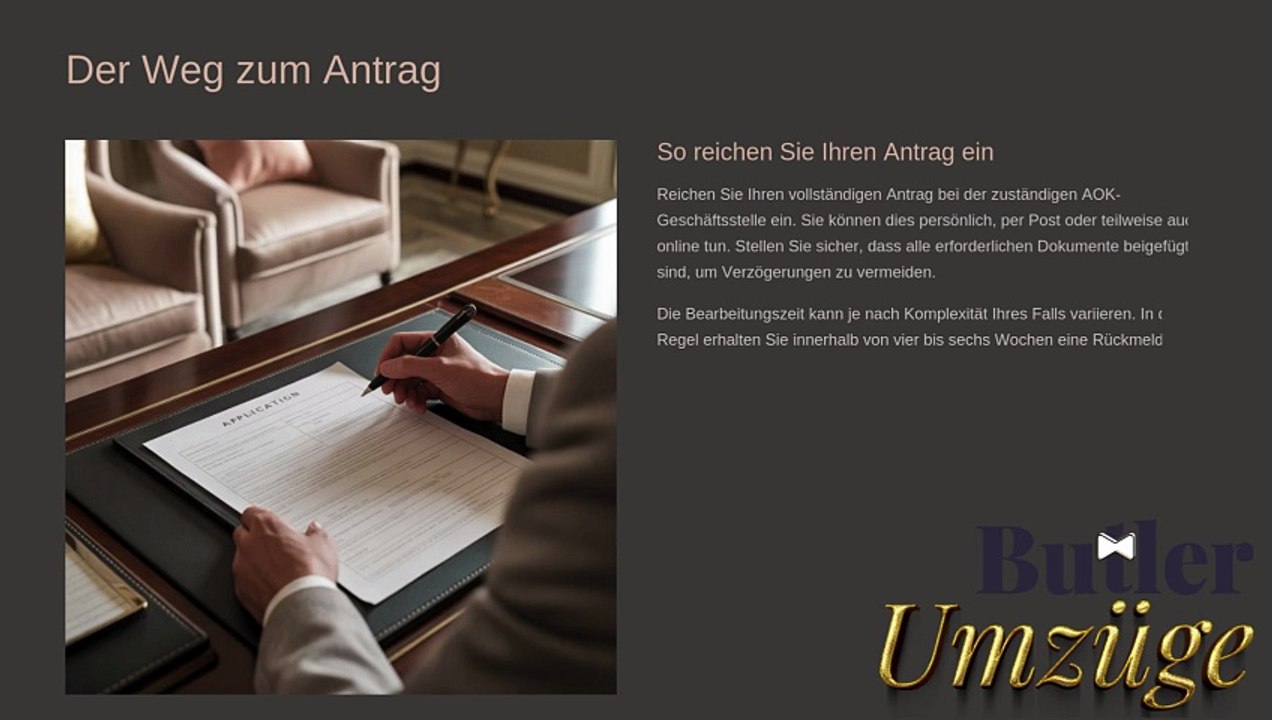 Umzugskosten AOK Sachsen/Thuringen