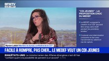 CDI spécial jeunes: "Le Medef veut rajouter de la précarité et de la pauvreté pour les jeunes", estime Myriam Lebkiri, membre du bureau confédéral de la CGT