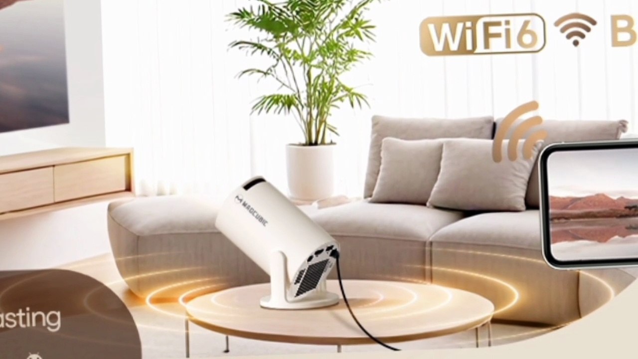 Magcubic HY300PRO Mini Projector Review - 2026 Upgraded Model | Portable 4K Projector