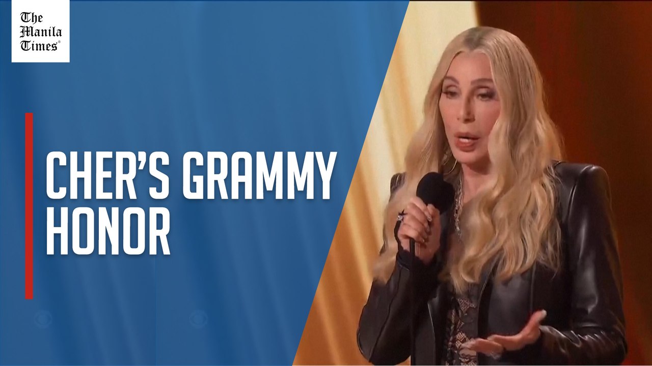 Cher honored with lifetime achievement award at Grammys, flubs presentation for record of the year
