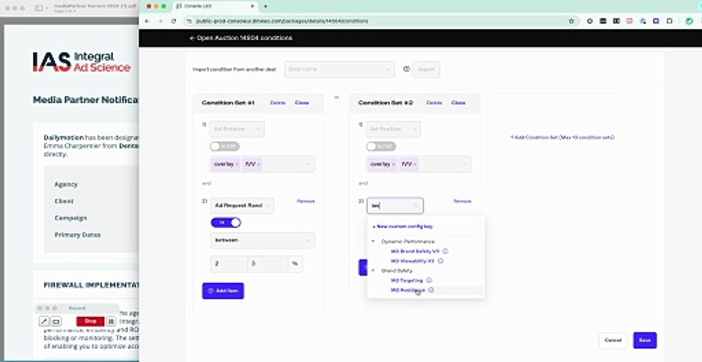 IAS screencast