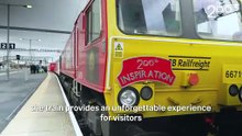 Explaining the Railway 200 'Inspiration' train which is to visit Minehead.