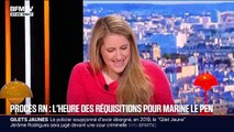 Les réquisitions du parquet général contre Marine Le Pen, le RN et dix cadres du parti sont attendues cet après-midi au procès en appel à Paris des assistants parlementaires européens