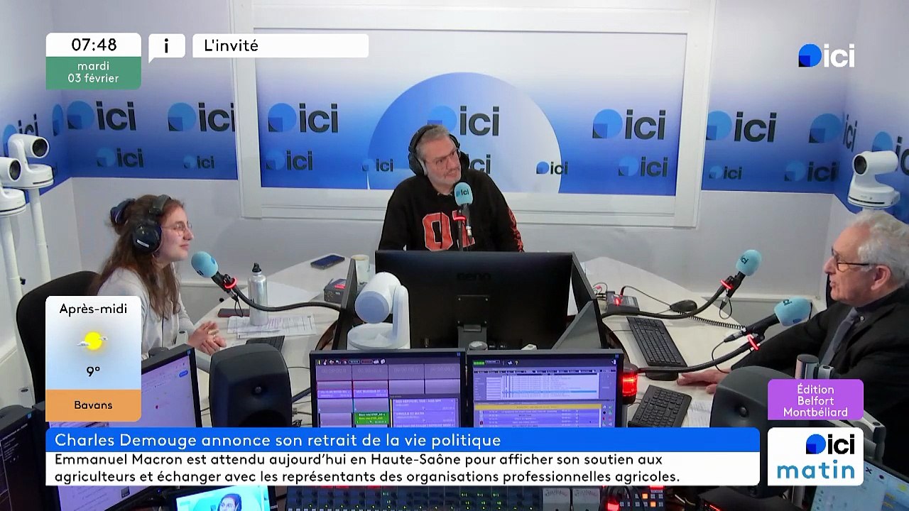 Le président de Pays de Montbéliard Agglomération, Charles Demouge prend sa retraite politique