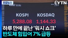 하루 만에 끝난 ’워시 쇼크’...반도체 힘입어 7% 급등 / YTN