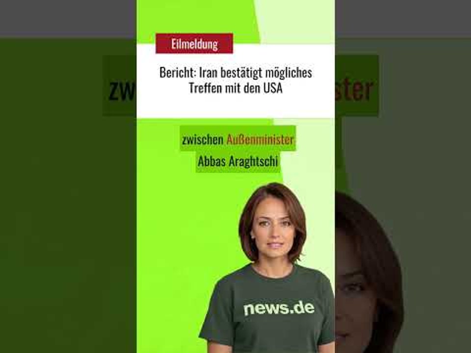 Bericht: Iran bestätigt mögliches Treffen mit den USA