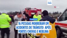 Pelo menos nove mortos e dezenas de feridos em acidente de autocarro na Turquia