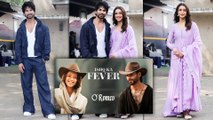 Shahid Kapoor & Triptii Dimri Spotted At Mehboob Studio Amid O'Romeo's New Song Release