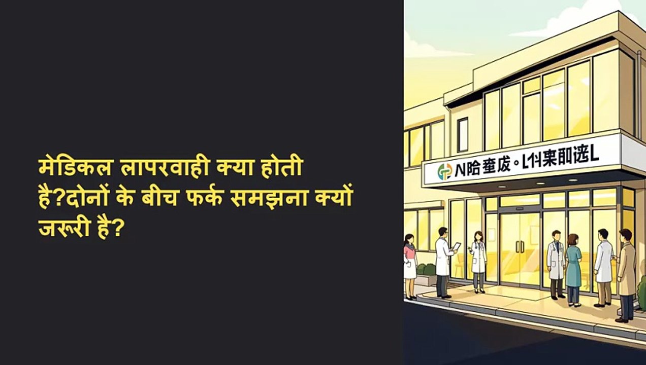 मेडिकल लापरवाही क्या होती है?दोनों के बीच फर्क समझना क्यों जरूरी है?