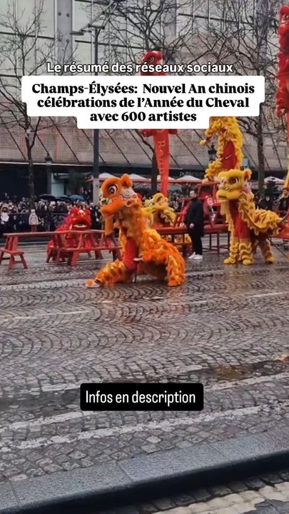 Nouvel an chinois à Paris