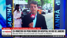 Ex-ministro do Peru morre em hospital do Complexo de Bangu (RJ)