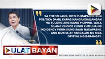 Ilang senador, suportado ang mahigpit na pagpapatupad ng DILG ng 'anti-epal' policy ng pamahalaan | ulat ni Louisa Erispe