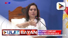 Kampo ni VP Sara Duterte, hindi na ikinagulat ang muling paghahain ng impeachment complaint laban sa kanya | ulat ni Vel Custodio