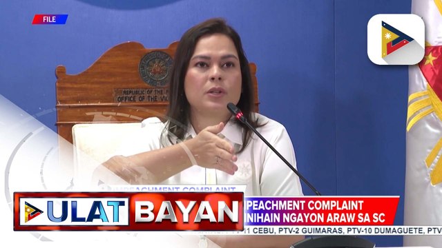 Kampo ni VP Sara Duterte, hindi na ikinagulat ang muling paghahain ng impeachment complaint laban sa kanya | ulat ni Vel Custodio