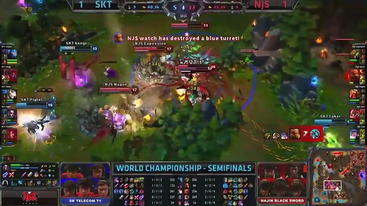 Season 3 World Championship Semi-finals Highlights #1