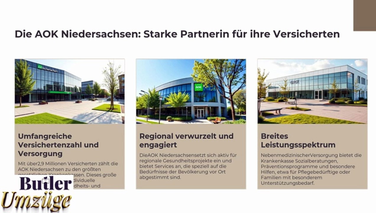 Umzugskostenübernahme AOK Niedersachsen