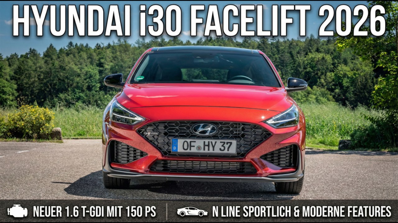 Hyundai i30 2026: Mehr Leistung, neue N Line & frische Farben