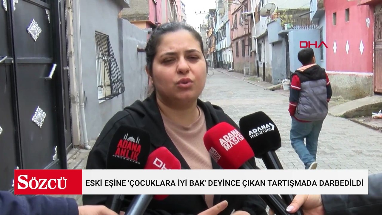 Eski eşine 'çocuklara iyi bak' deyince çıkan tartışmada darbedildi