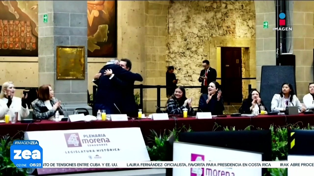 Fernández Noroña se dice inconforme con la salida de Adán Augusto López del Senado