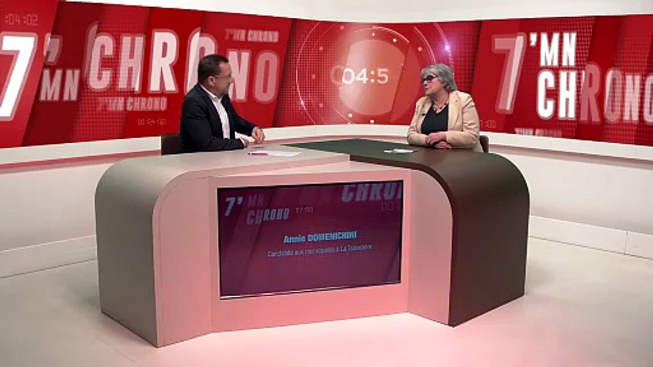 7 Minutes Chrono - Municipales 2026 : Annie Domenichini