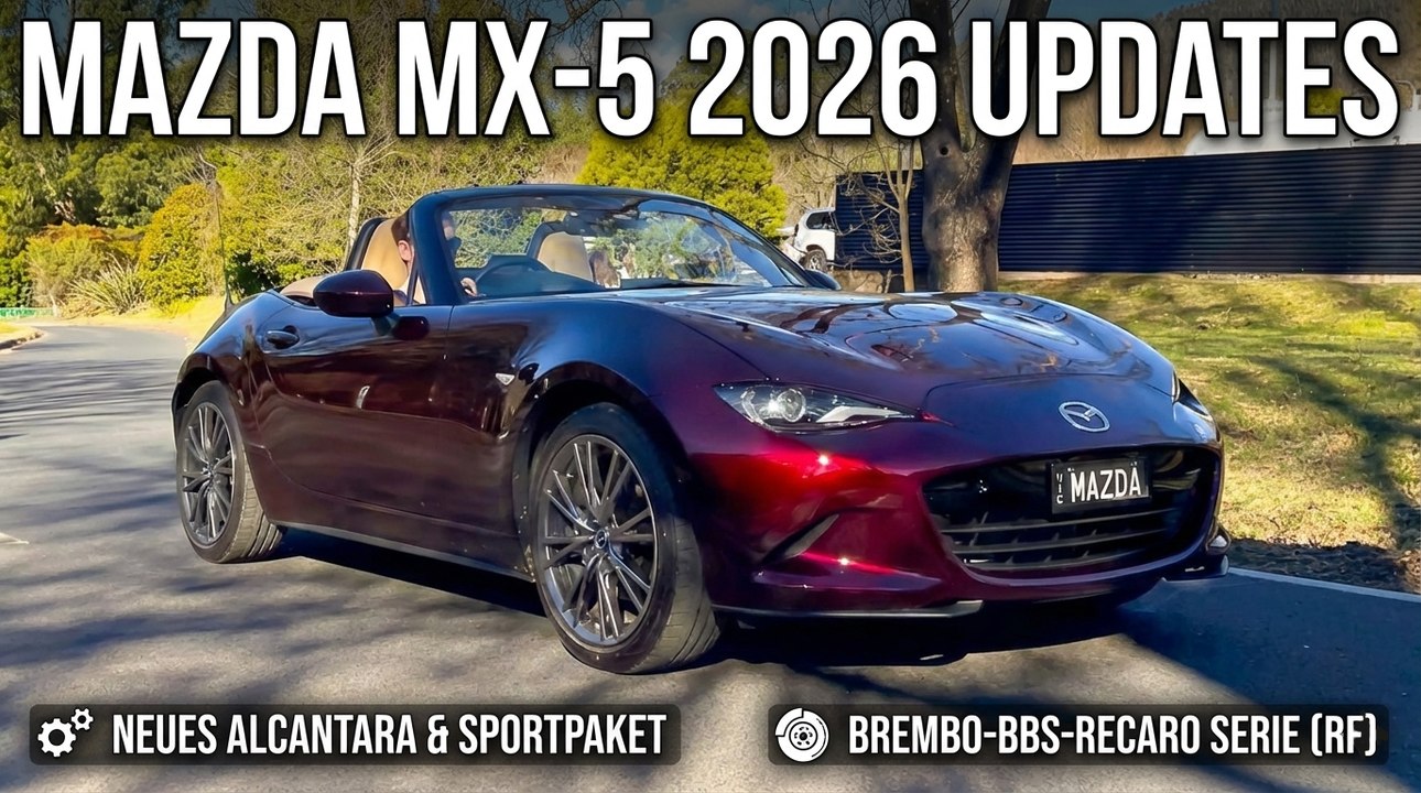 Das ändert sich beim 2026 Mazda MX-5 wirklich