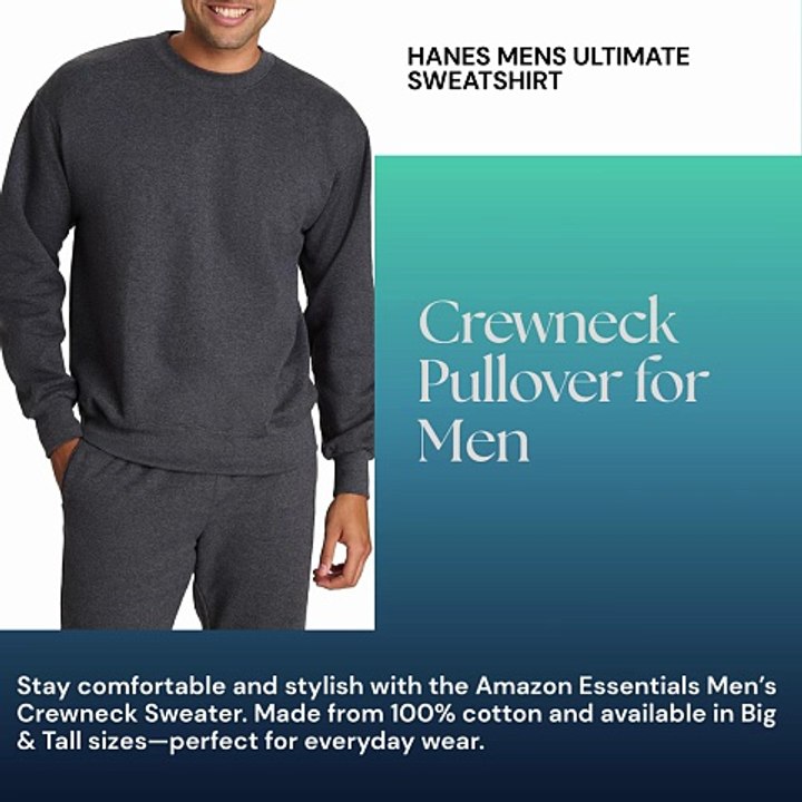 Men’s Cotton Crewneck Sweater