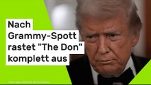 Donald Trump: "Totaler Verlierer!" Nach Grammy-Spott rastet "The Don" komplett aus