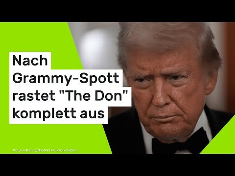 Donald Trump: Totaler Verlierer! Nach Grammy-Spott rastet The Don komplett aus